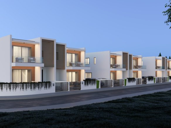 Contemporary Semi-Detached Villas in Geroskipou