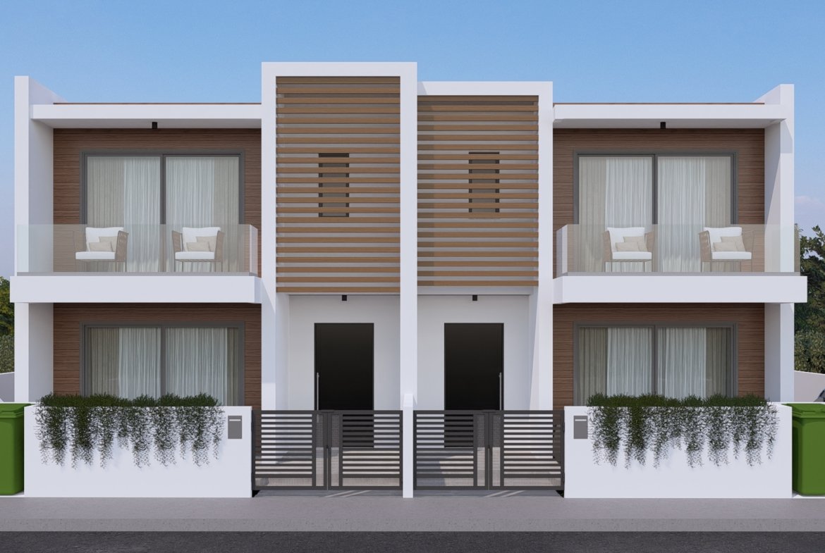Contemporary Semi-Detached Villas in Geroskipou