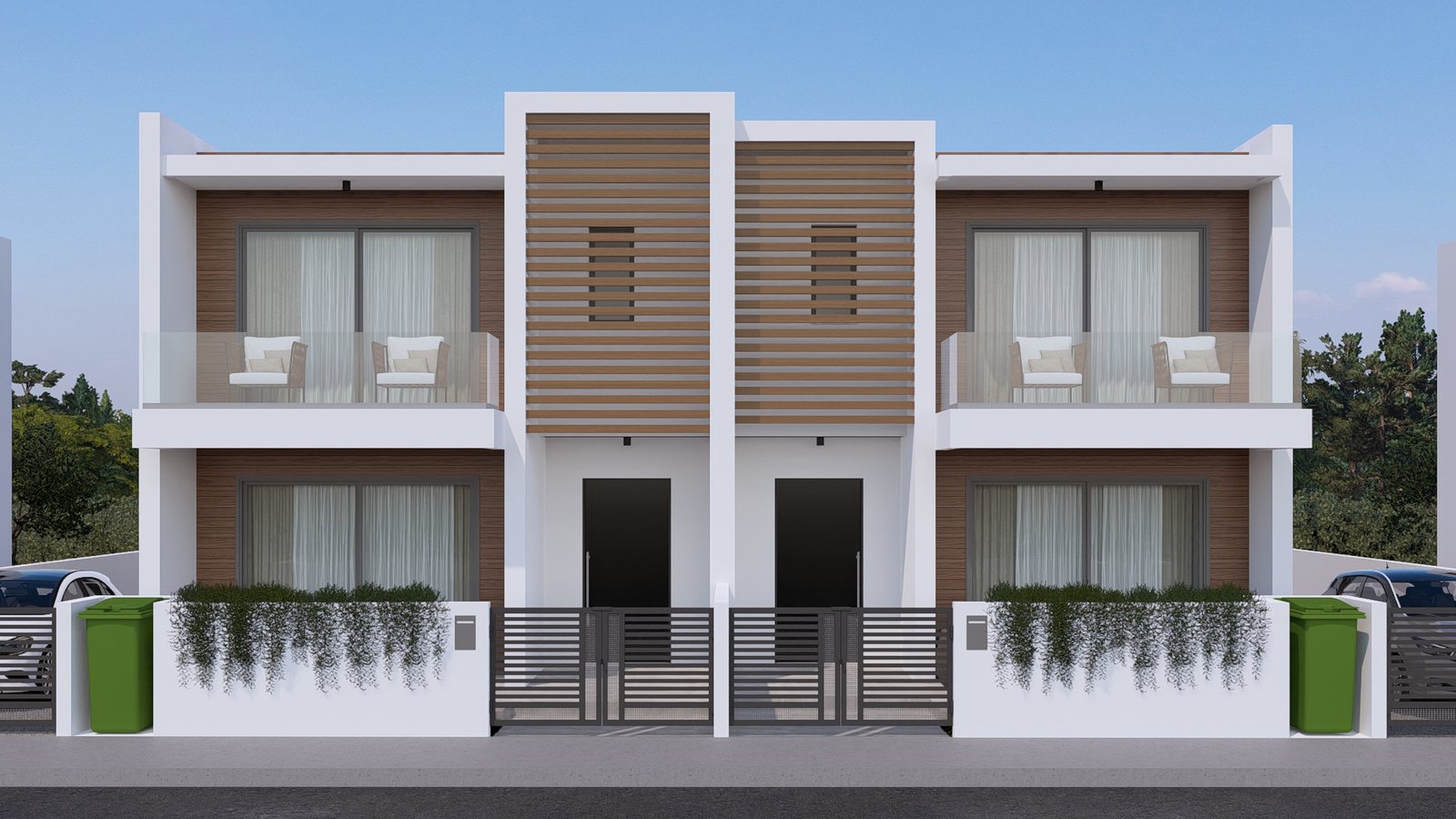 Ext2_Photo – 5 Contemporary Semi-Detached Villas in Geroskipou