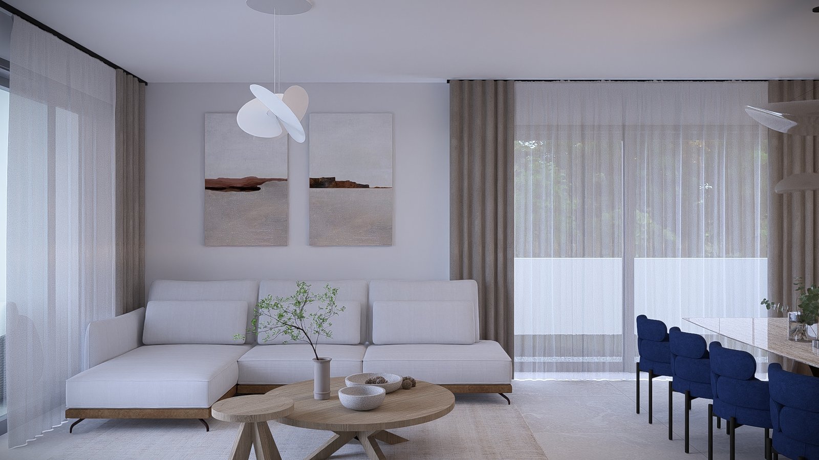 Int1_25 – Photo Contemporary Semi-Detached Villas in Geroskipou