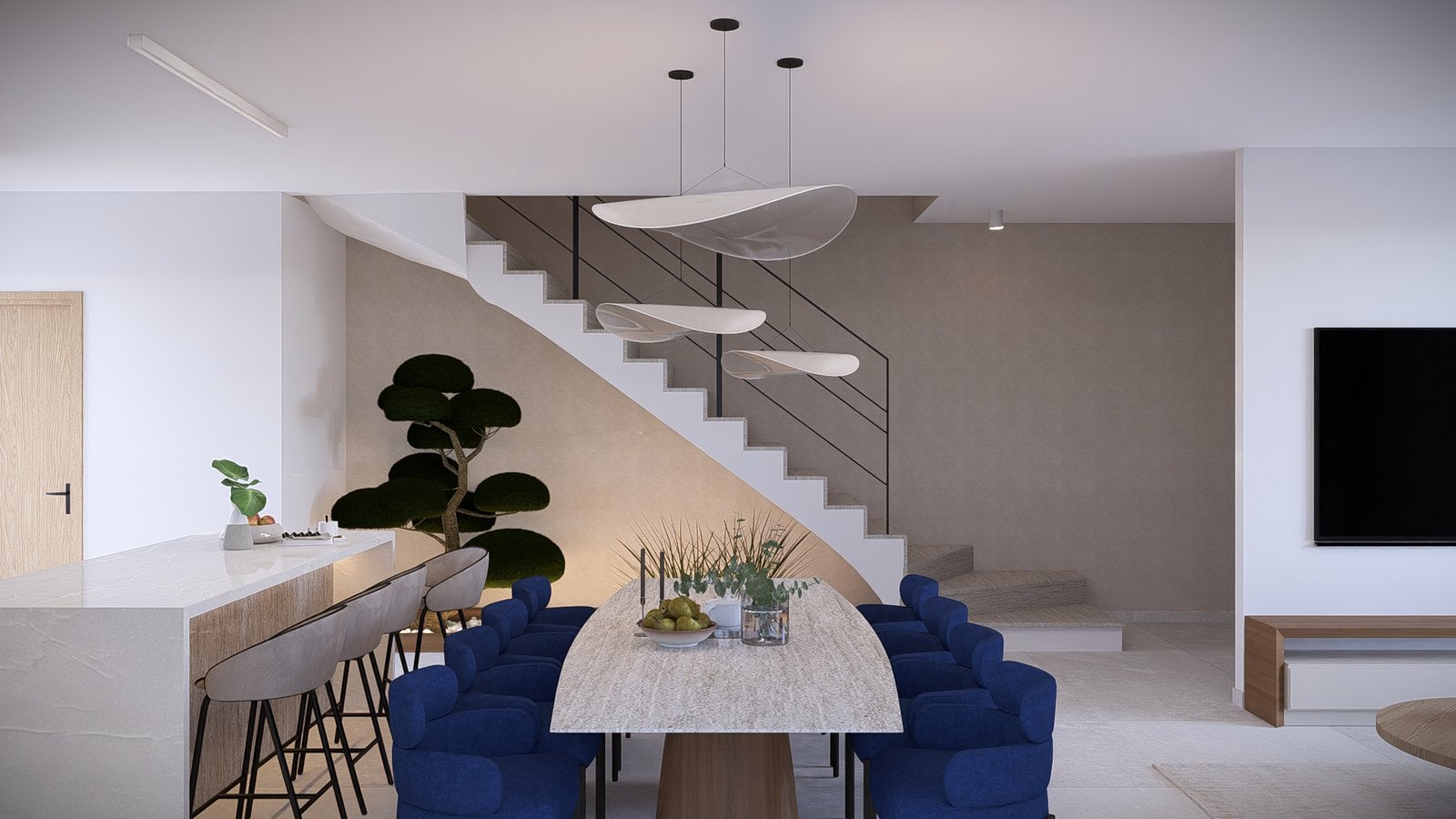 Int2_28 – Photo Contemporary Semi-Detached Villas in Geroskipou