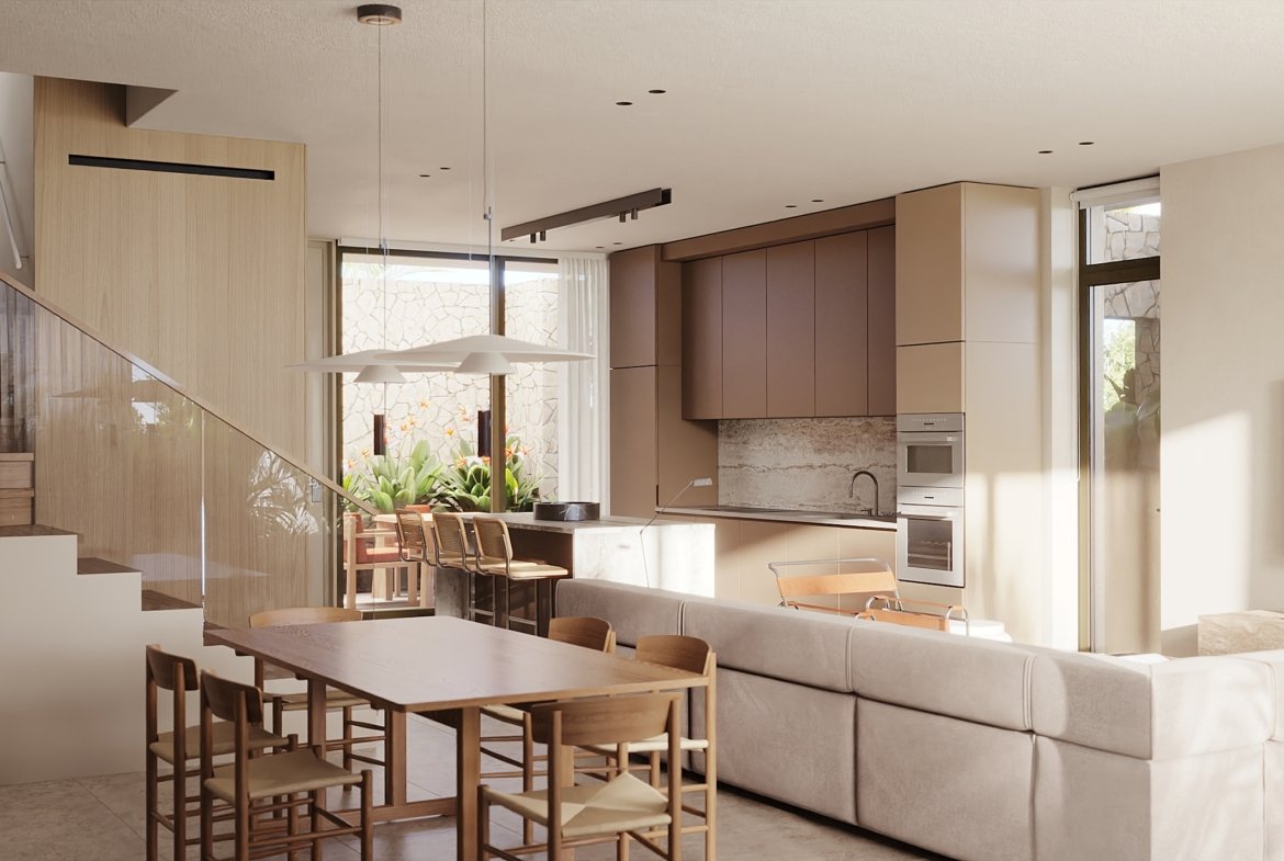 Luxury Three Bedroom Mediterranean Villas in Coral Bay