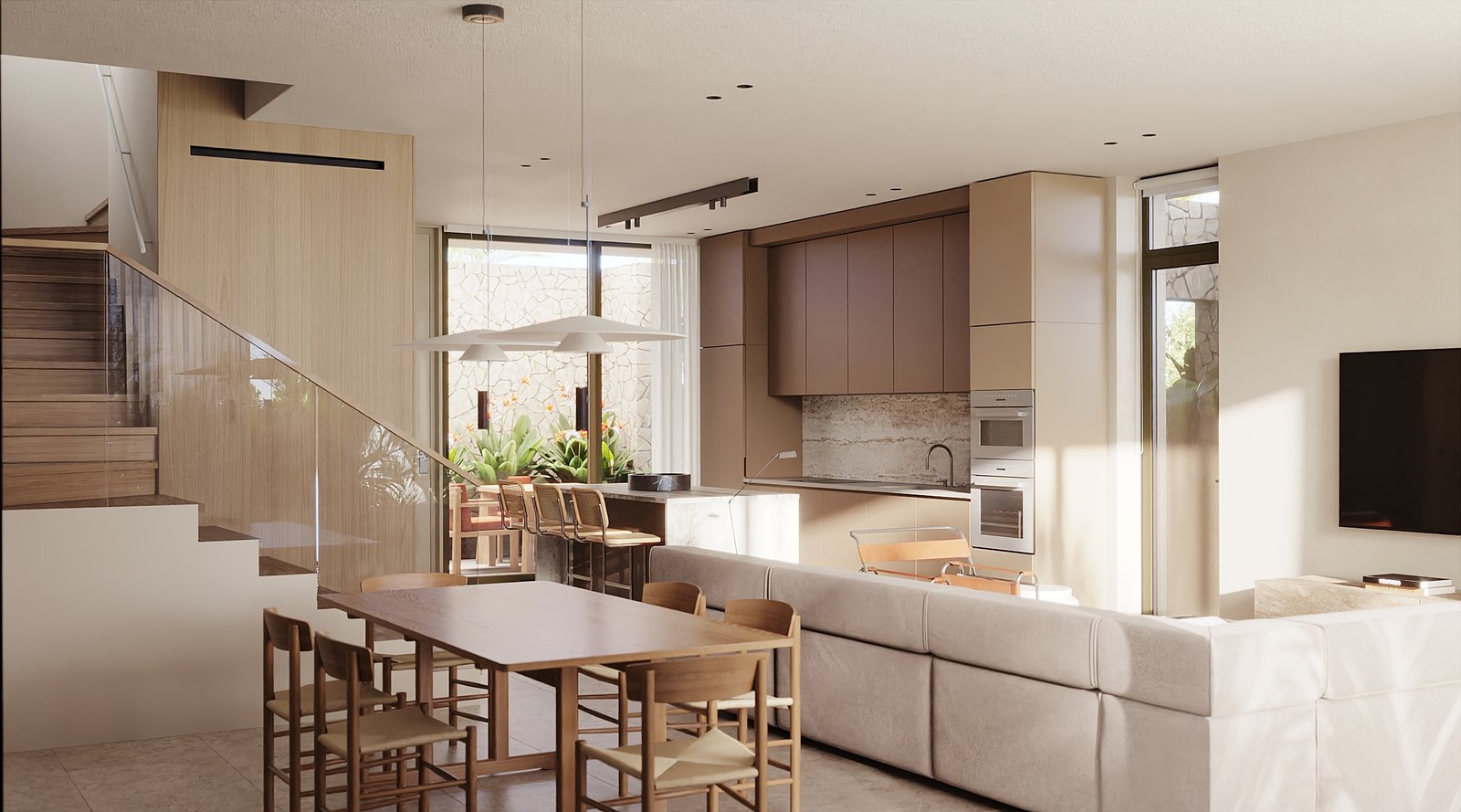 Luxury Three Bedroom Mediterranean Villas in Coral Bay
