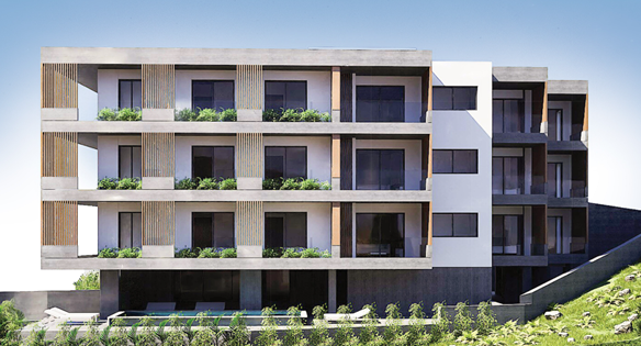 Contemporary Two Bedroom Apartment with Sea Views – Geroskipou
