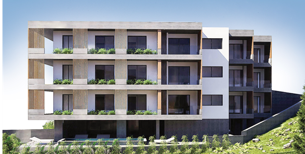Contemporary Two Bedroom Apartment with Sea Views – Geroskipou