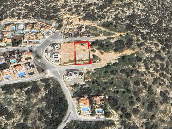 Prime Residential Development Land with Sea Views in Pegeia