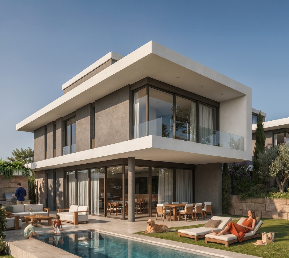 Luxury Modern Five Bedroom Villas – Koloni Geroskipou