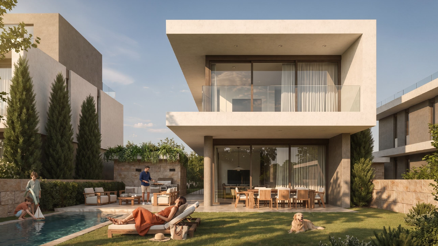 Luxury Modern Five Bedroom Villas – Koloni Geroskipou