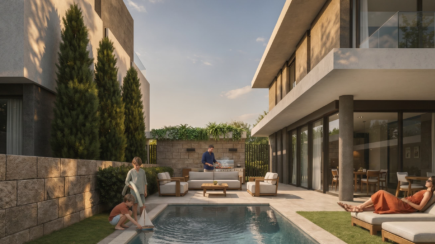 Luxury Modern Five Bedroom Villas – Koloni Geroskipou