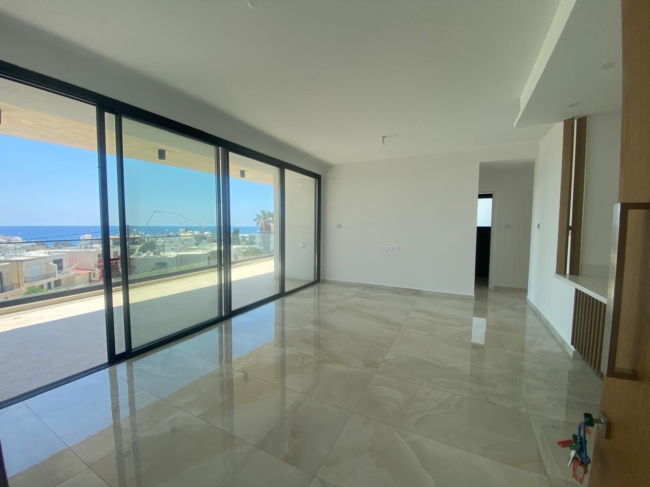 Sea-View Two Bedroom Two Bathroom Brand New Apartment on Tomb of The Kings area of Paphos