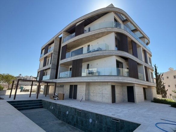 Two Bedroom Two Bathroom Brand New Apartment on Tomb Of The Kings Area Of Paphos