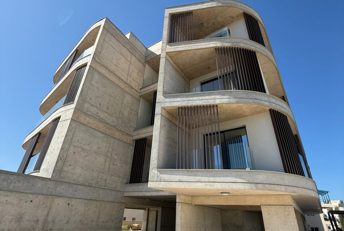 Two Bedroom Two Bathroom Brand New Apartment on Tomb of The Kings Area of Paphos