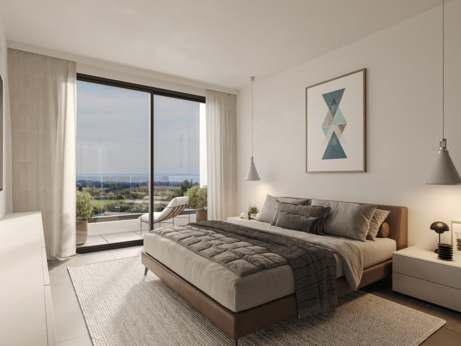 Modern Three Bedroom Apartment in Chloraka