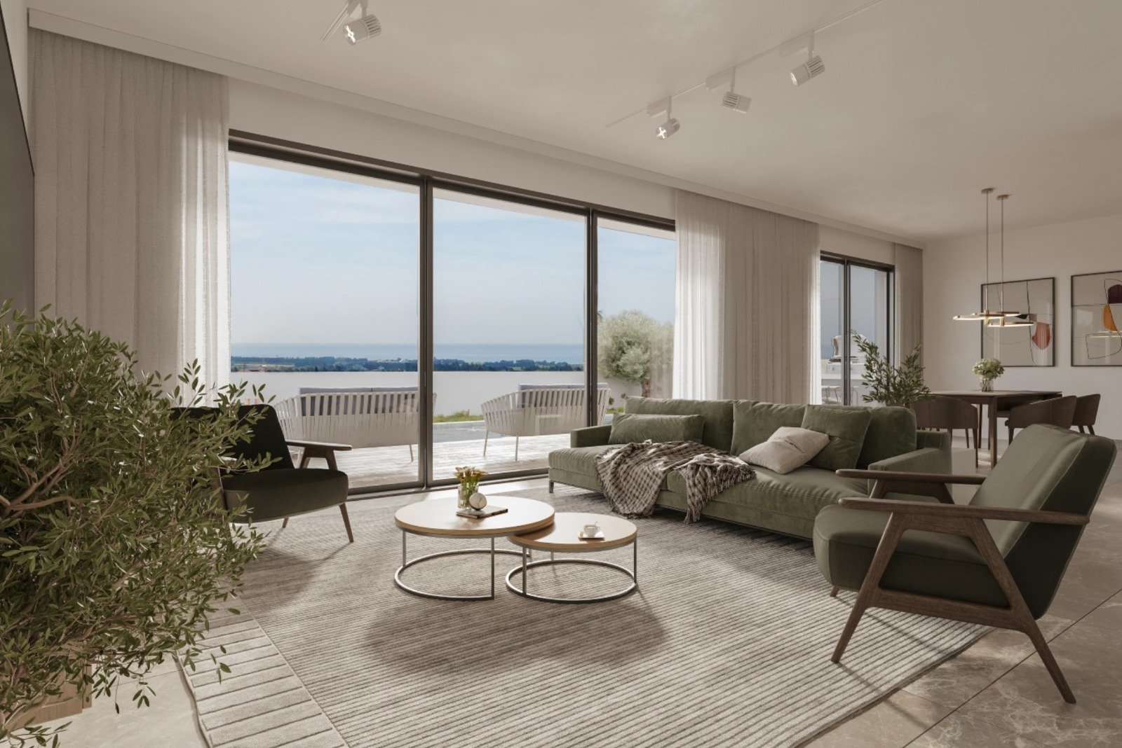 Modern Three Bedroom Apartment in Chloraka