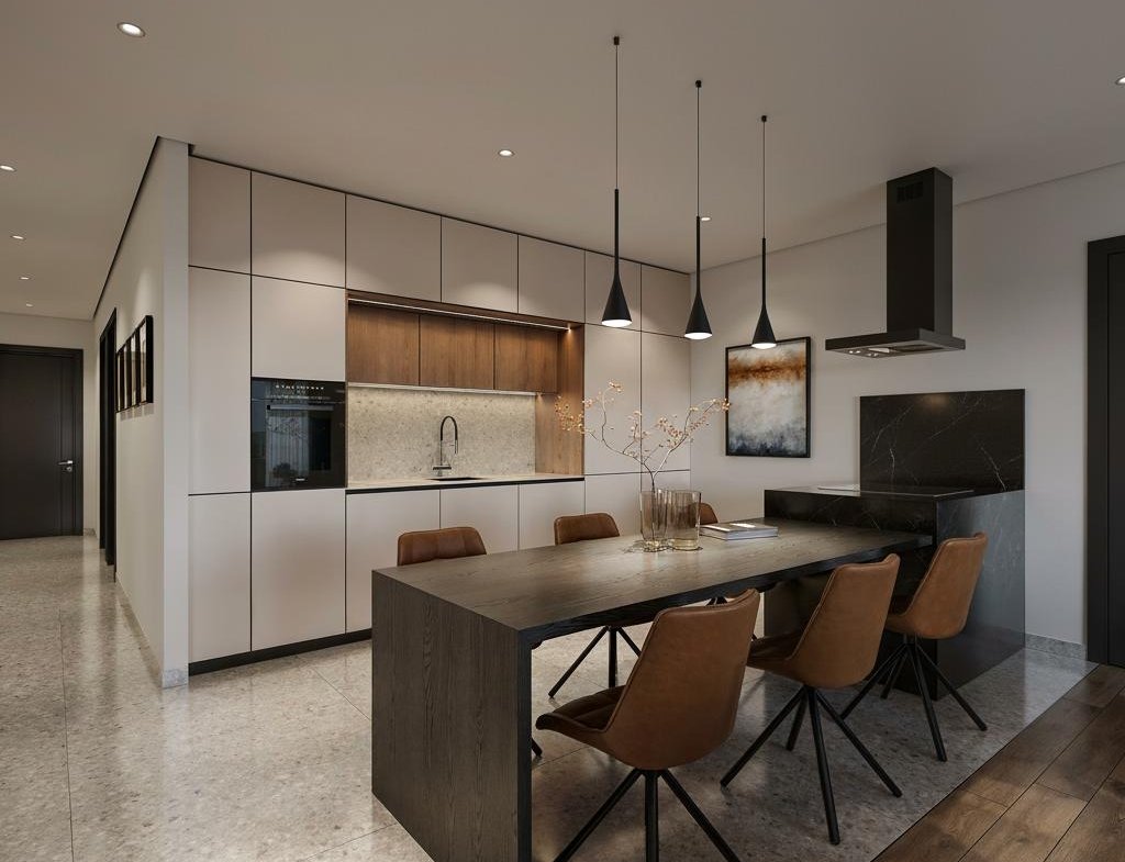 Contemporary Three‑Bedroom Apartments in Mesogi