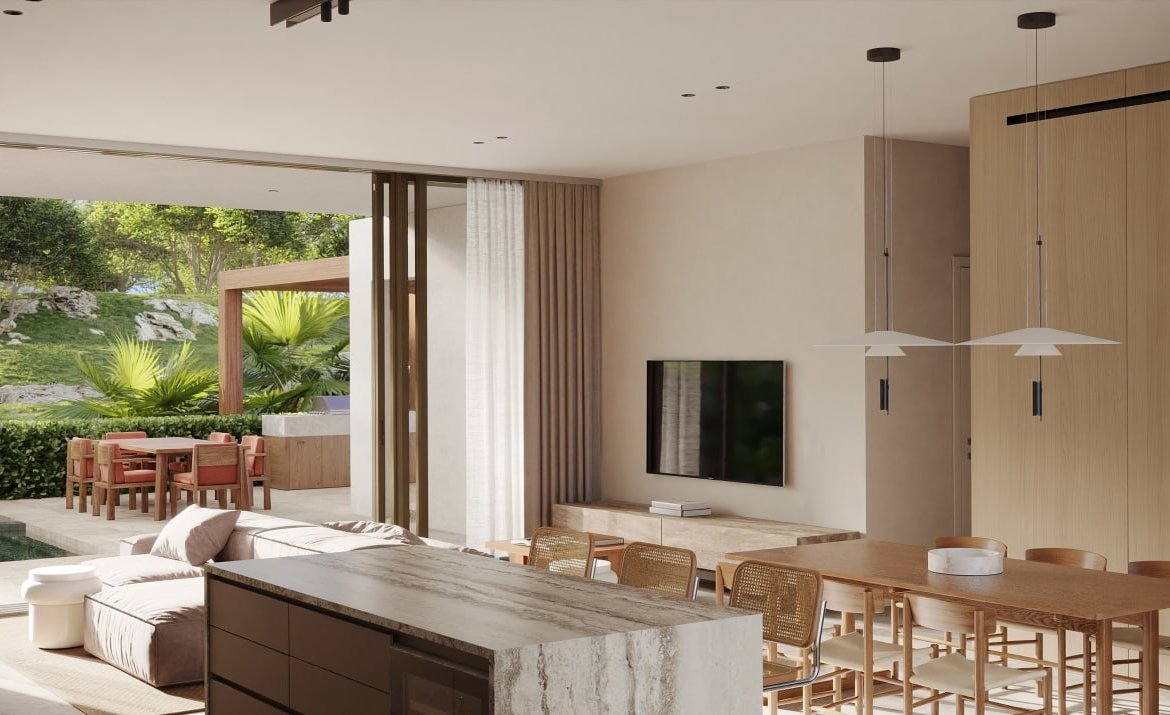 Six Bedroom Mediterranean Seaview Villas – Coral Bay