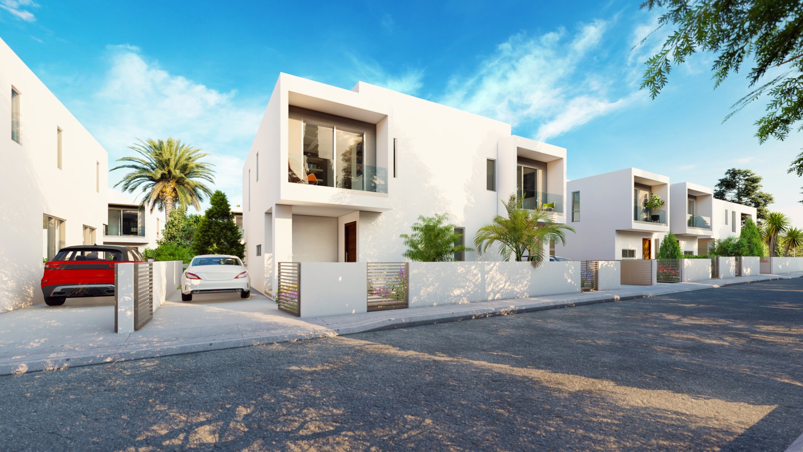 Modern Three Bedroom Semi-Detached Homes in Mandria, Paphos