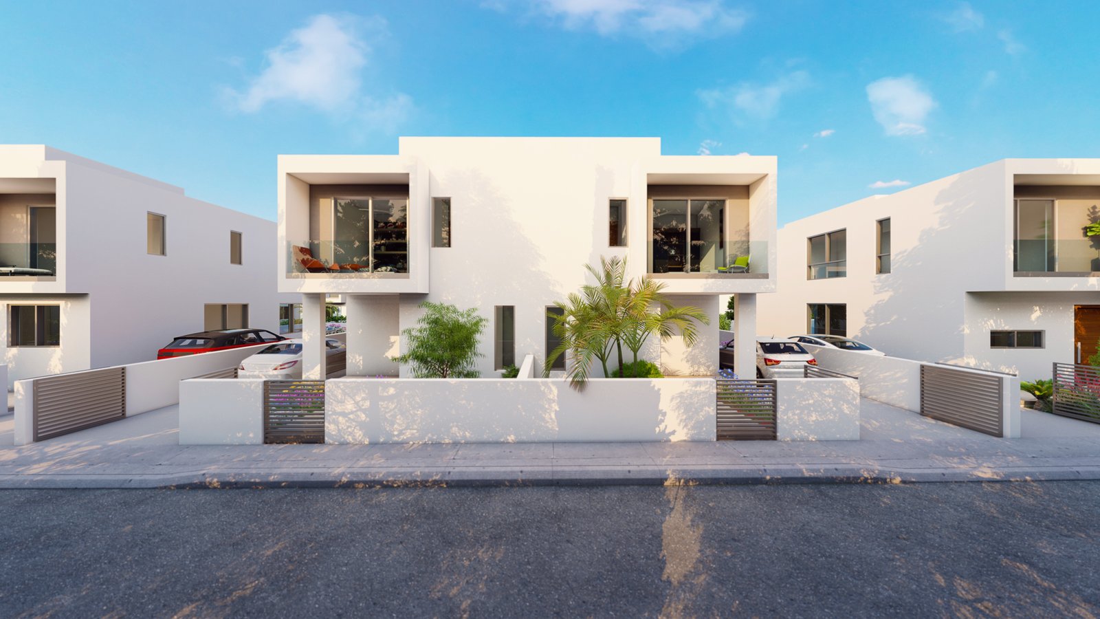 Modern Three Bedroom Semi-Detached Homes in Mandria, Paphos