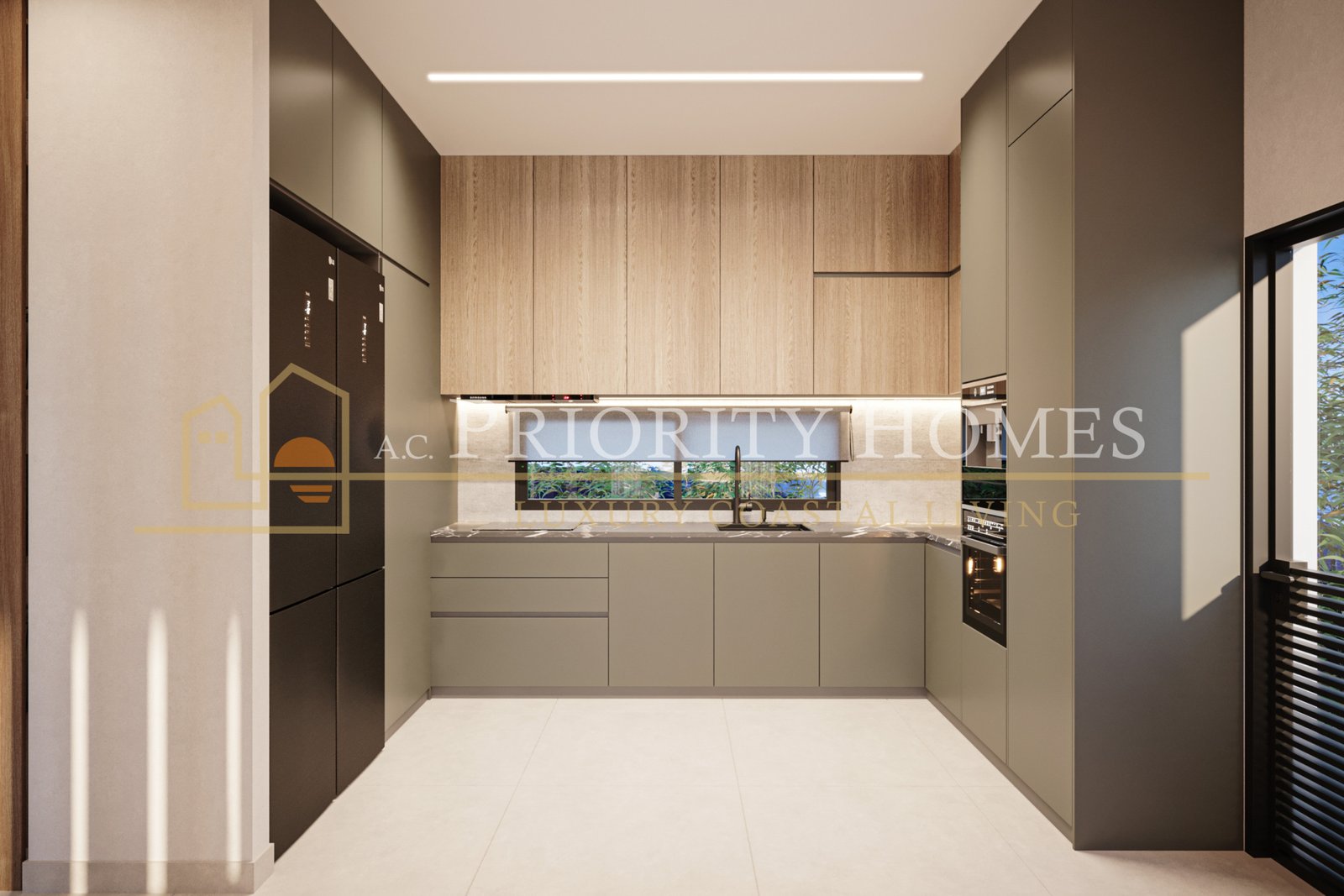 02 Modern Three-Bedroom Villas in Geroskipou