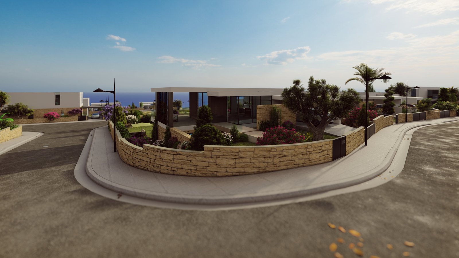 Luxury Boutique Four Bedroom Villas with Spectacular Sea Views in Pegeia