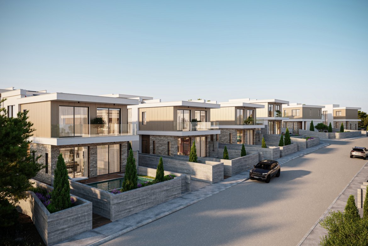 Contemporary Three‑Bedroom Villas in Konia