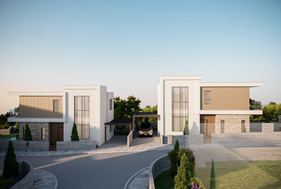 Contemporary Three‑Bedroom Villas in Konia