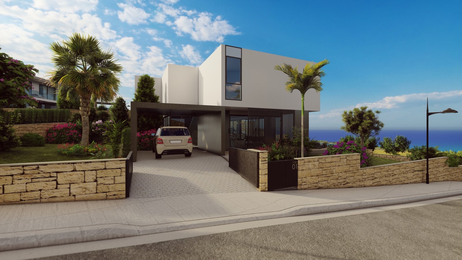 Luxury Boutique Four Bedroom Villas with Spectacular Sea Views in Pegeia
