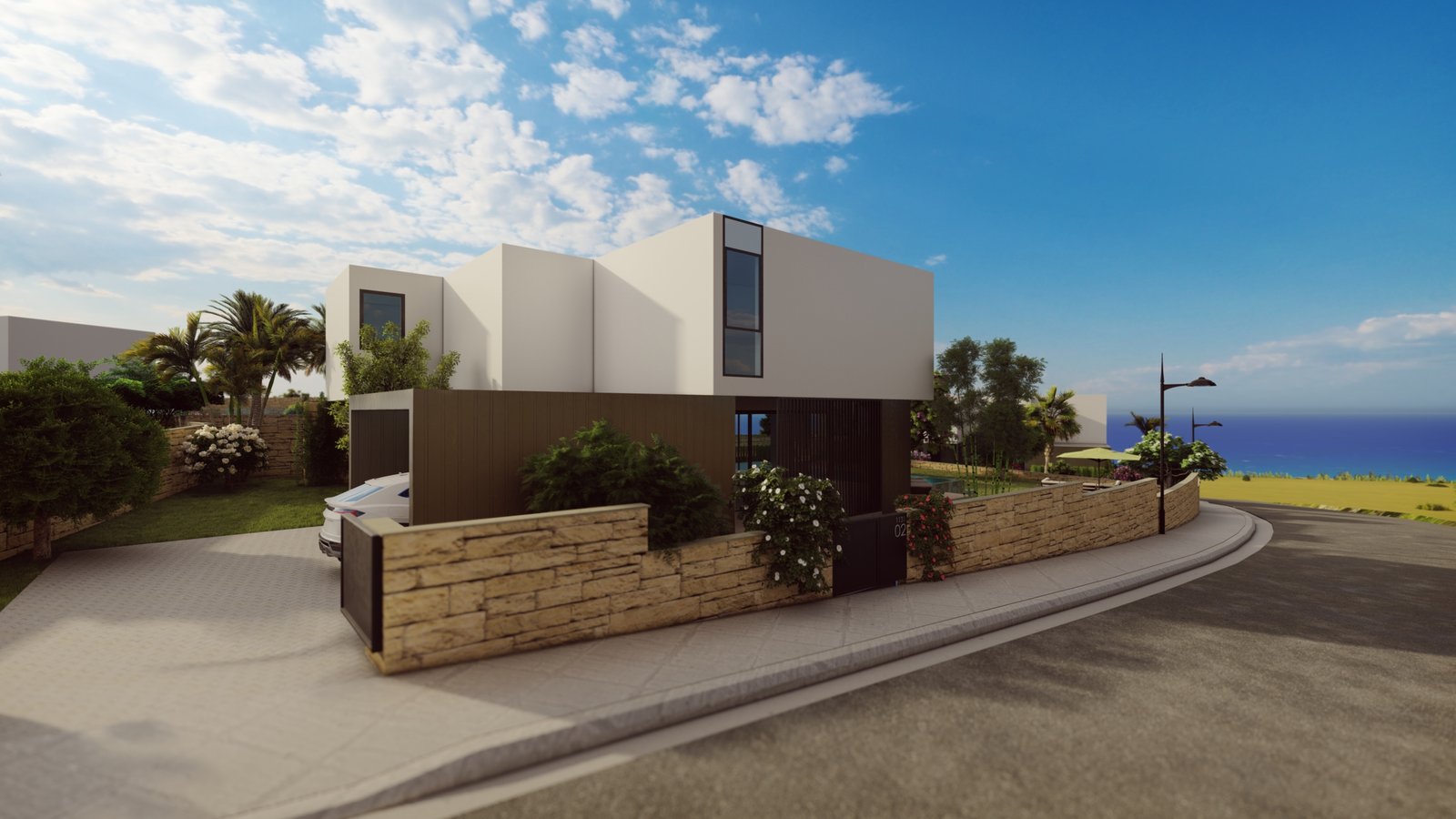 Luxury Boutique Four Bedroom Villas with Spectacular Sea Views in Pegeia
