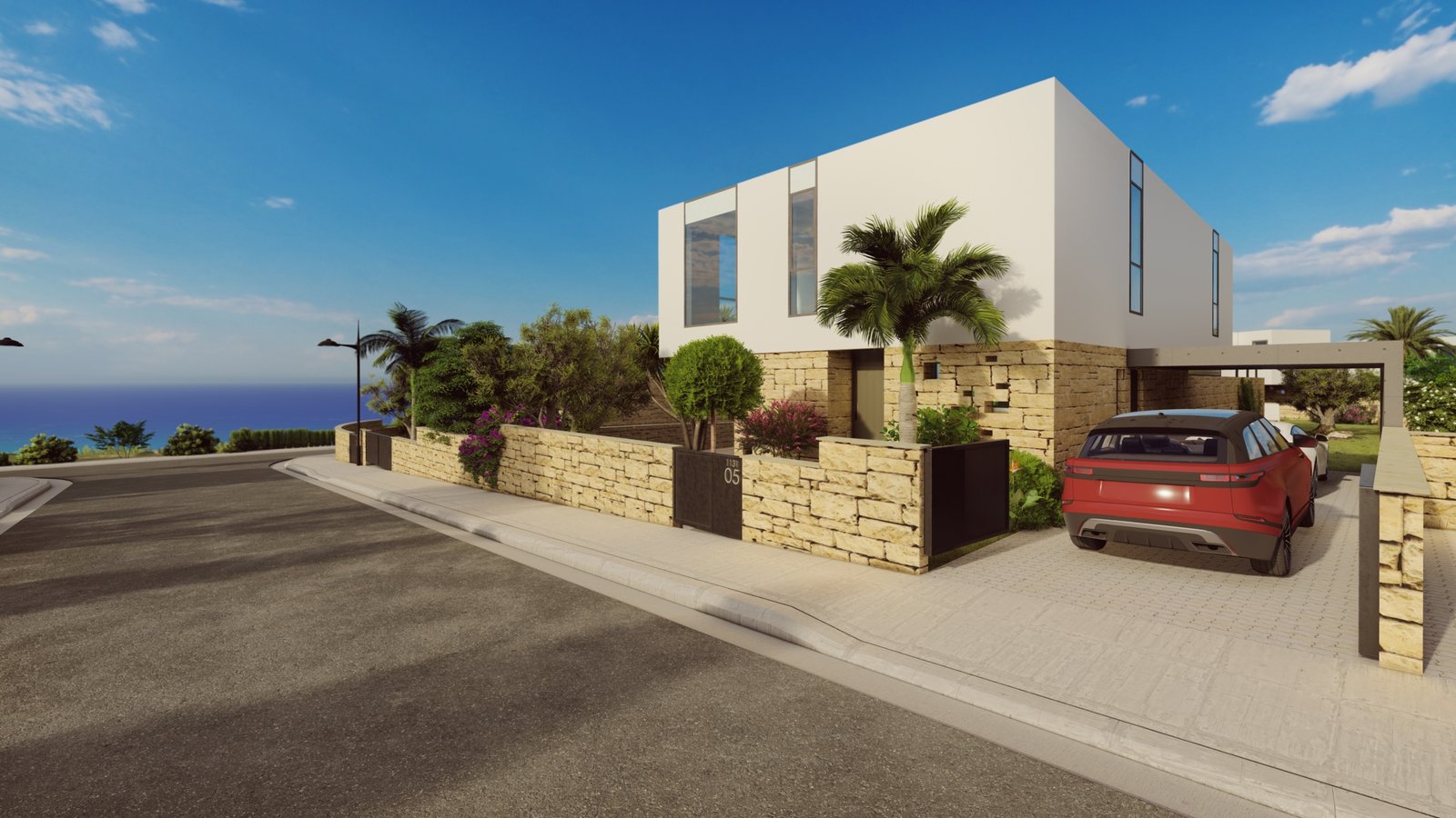 Luxury Boutique Four Bedroom Villas with Spectacular Sea Views in Pegeia