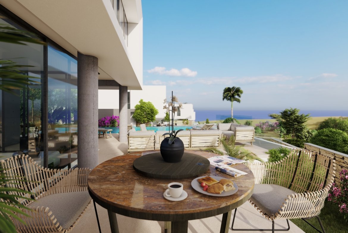 Luxury Boutique Four Bedroom Villas with Spectacular Sea Views in Pegeia