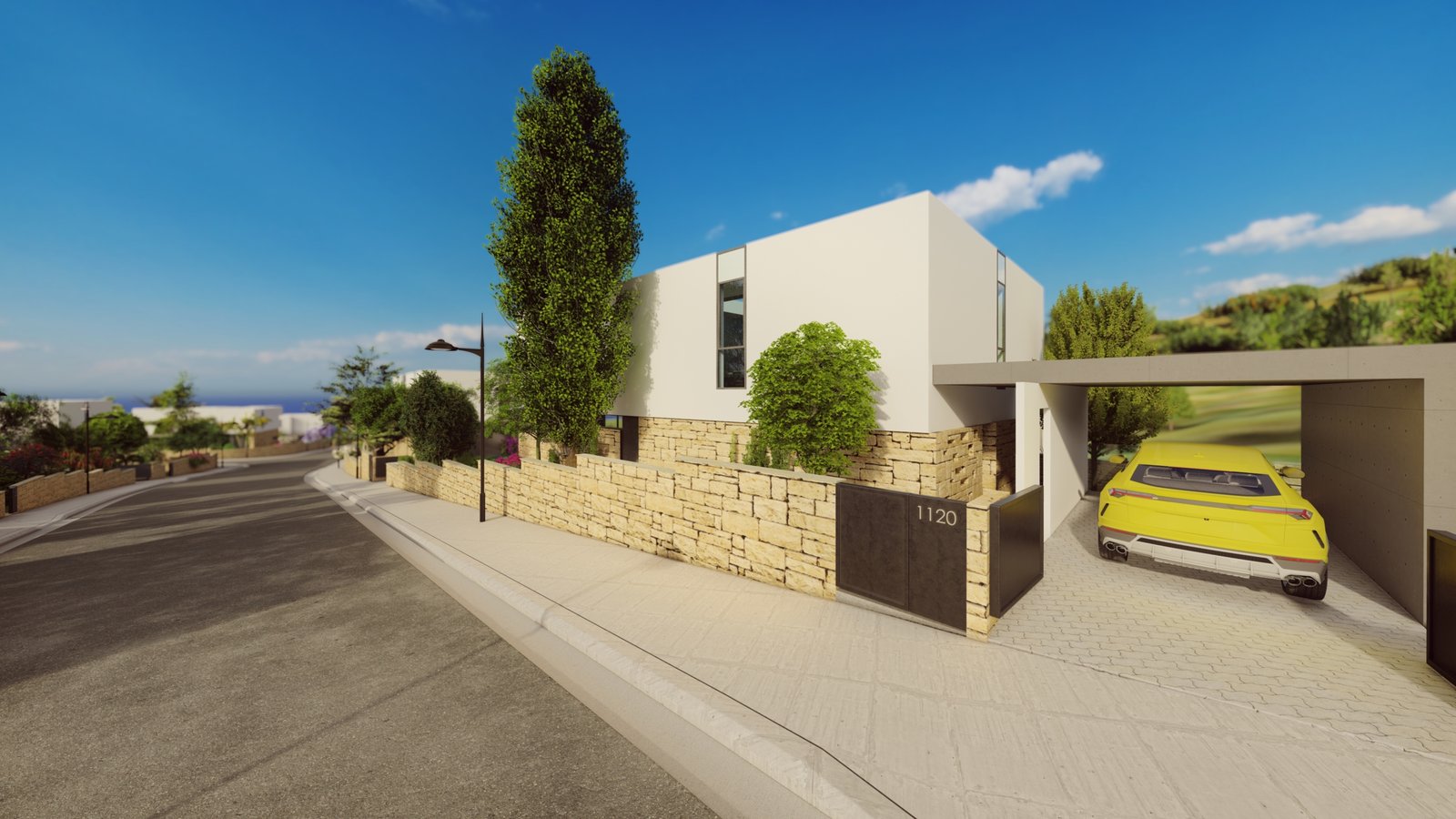 Luxury Boutique Four Bedroom Villas with Spectacular Sea Views in Pegeia