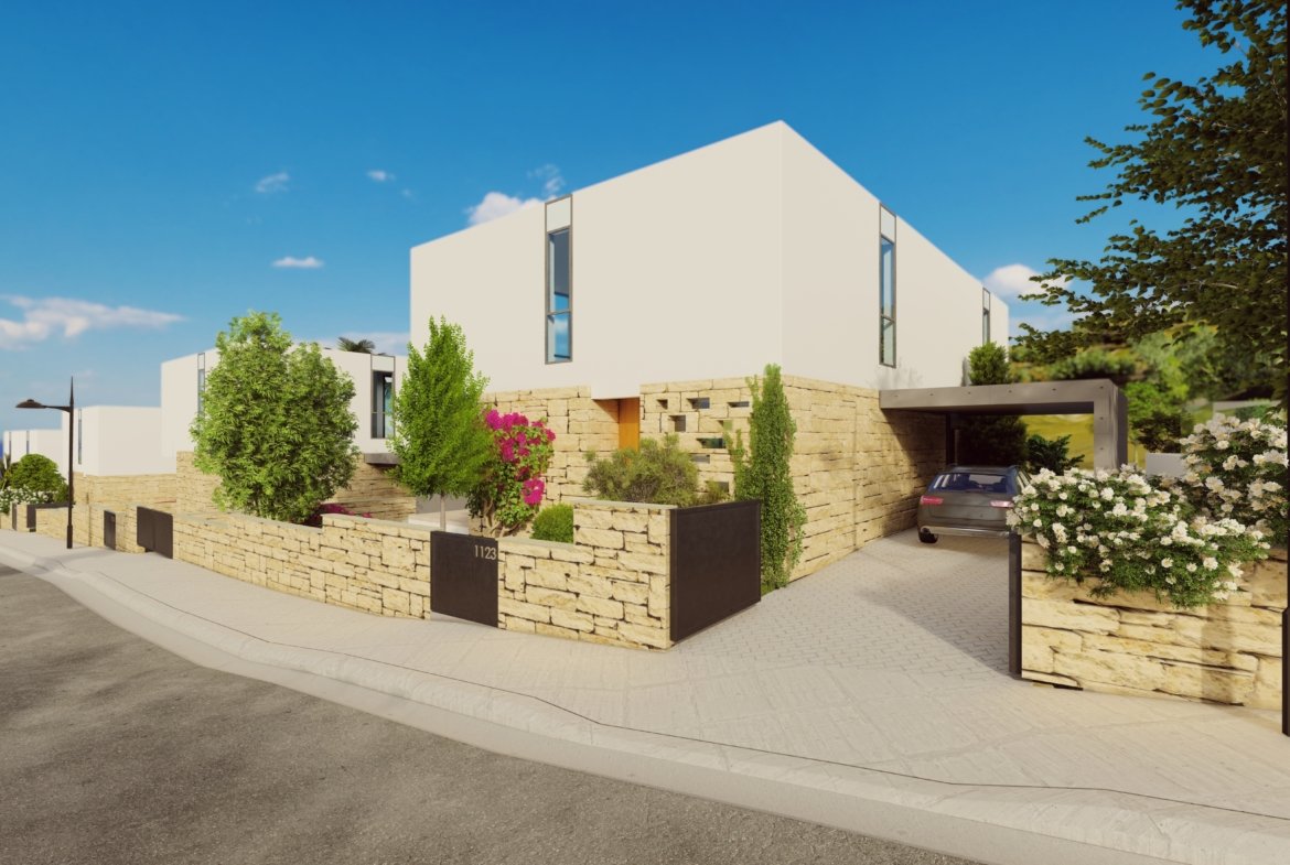 Luxury Boutique Four Bedroom Villas with Spectacular Sea Views in Pegeia