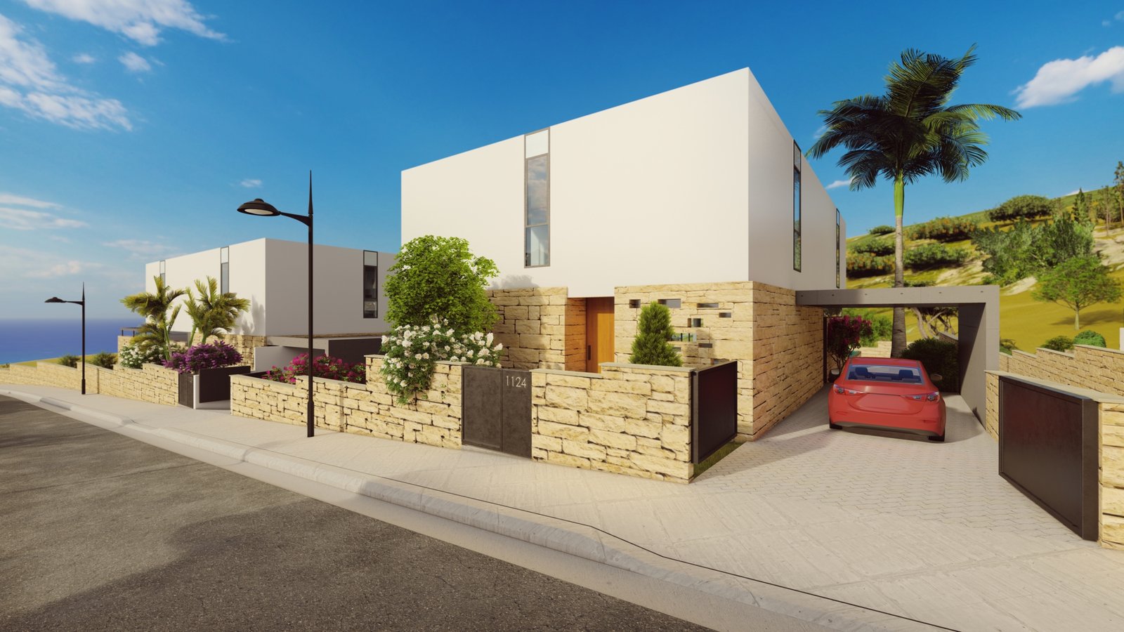 Luxury Boutique Four Bedroom Villas with Spectacular Sea Views in Pegeia