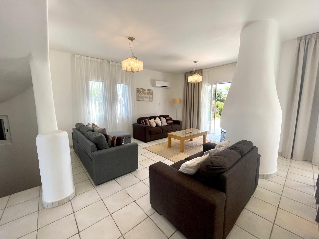 Five Bedroom Four Bathroom Sea-Side Unique Villa in Chloraka Area of Paphos