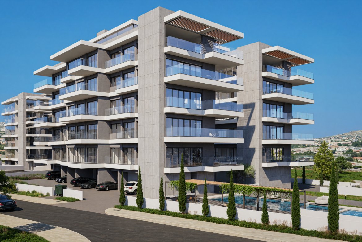 Modern Two Bedroom Apartments in Paphos