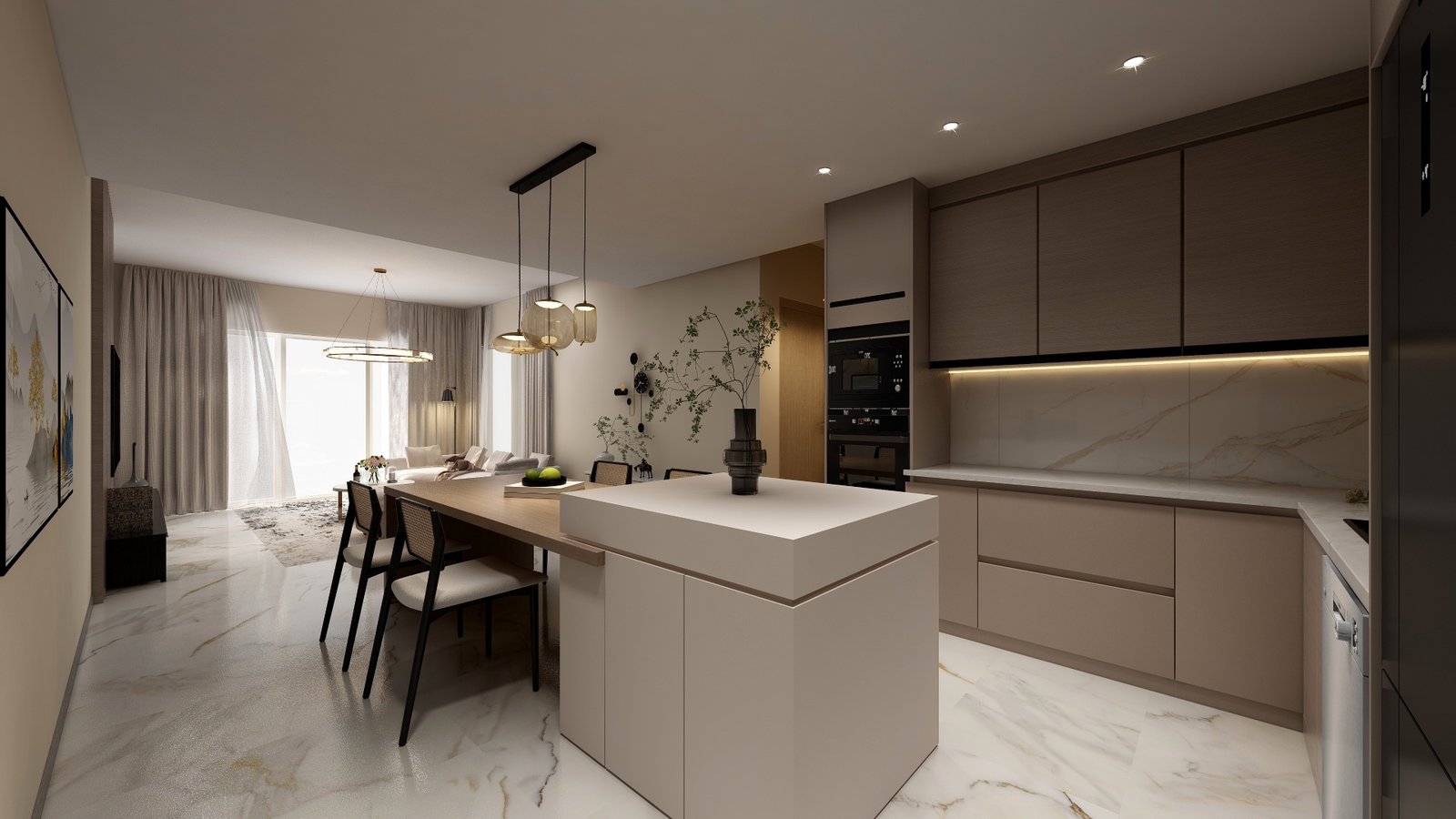 Contemporary Two-Bedroom Apartment in Pegeia
