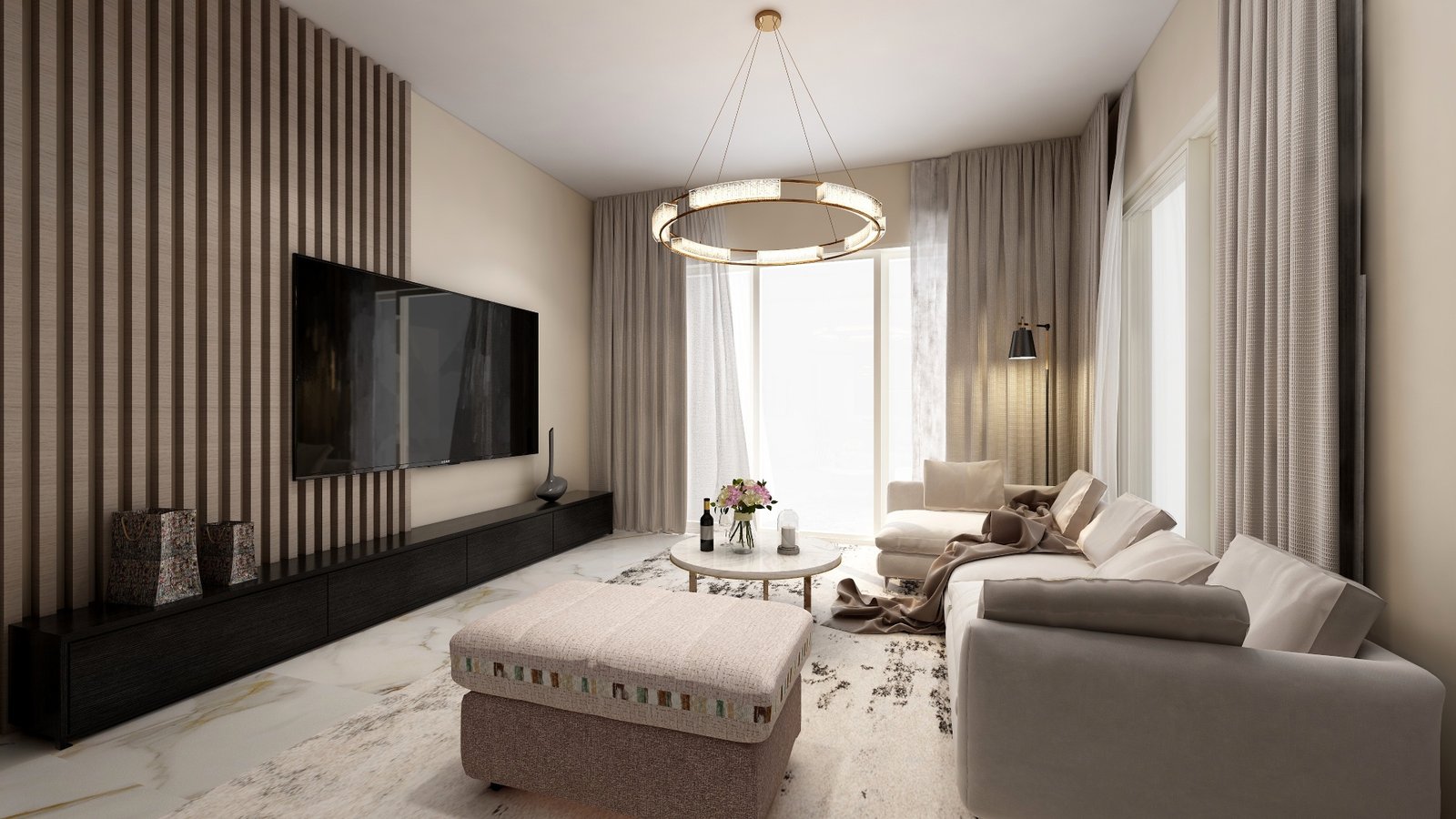 Contemporary Two-Bedroom Apartment in Pegeia