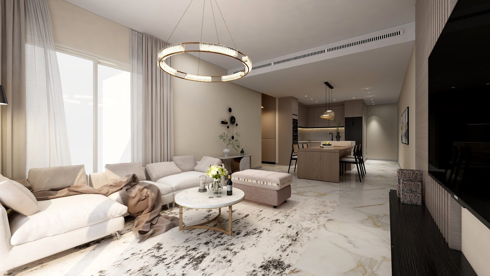 Contemporary Two-Bedroom Apartment in Pegeia