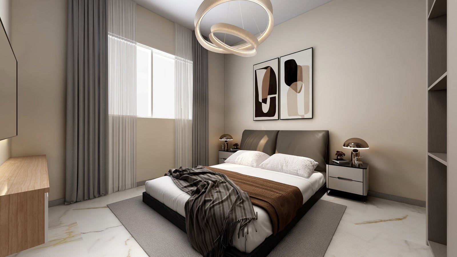 Contemporary Two-Bedroom Apartment in Pegeia