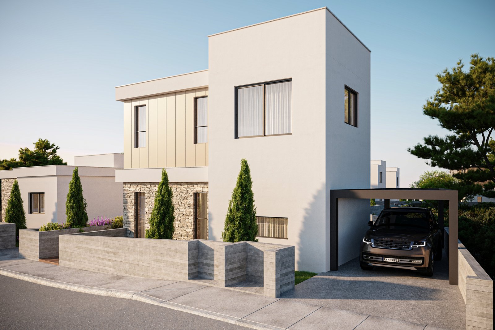 Contemporary Three‑Bedroom Villas in Konia