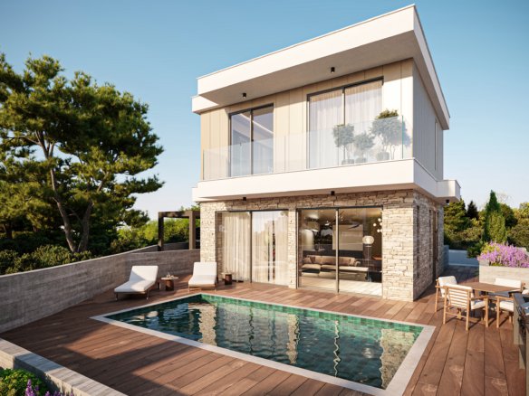 Contemporary Three‑Bedroom Villas in Konia
