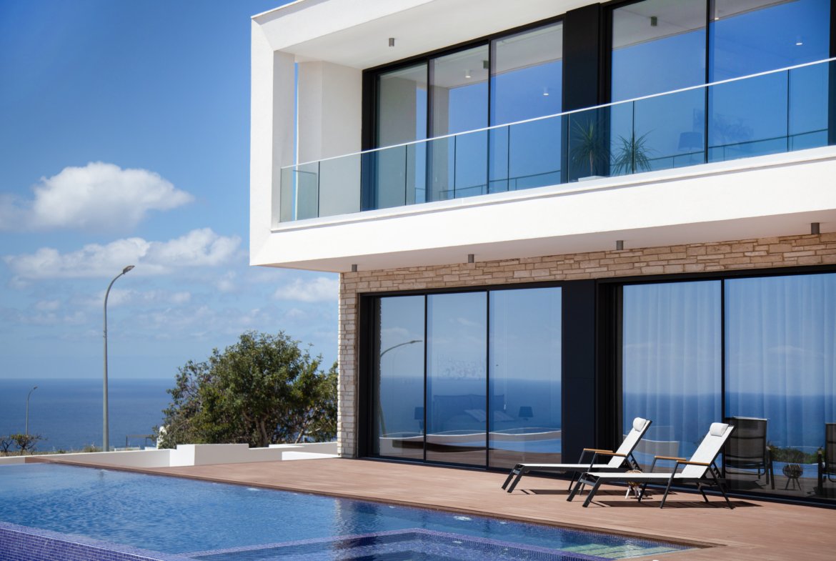 Luxury Boutique Three Bedroom Villas with Spectacular Sea Views in Pegeia
