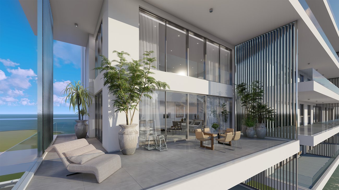Exceptional Four Bedroom Duplex Waterfront Apartments in Prime Paphos Location