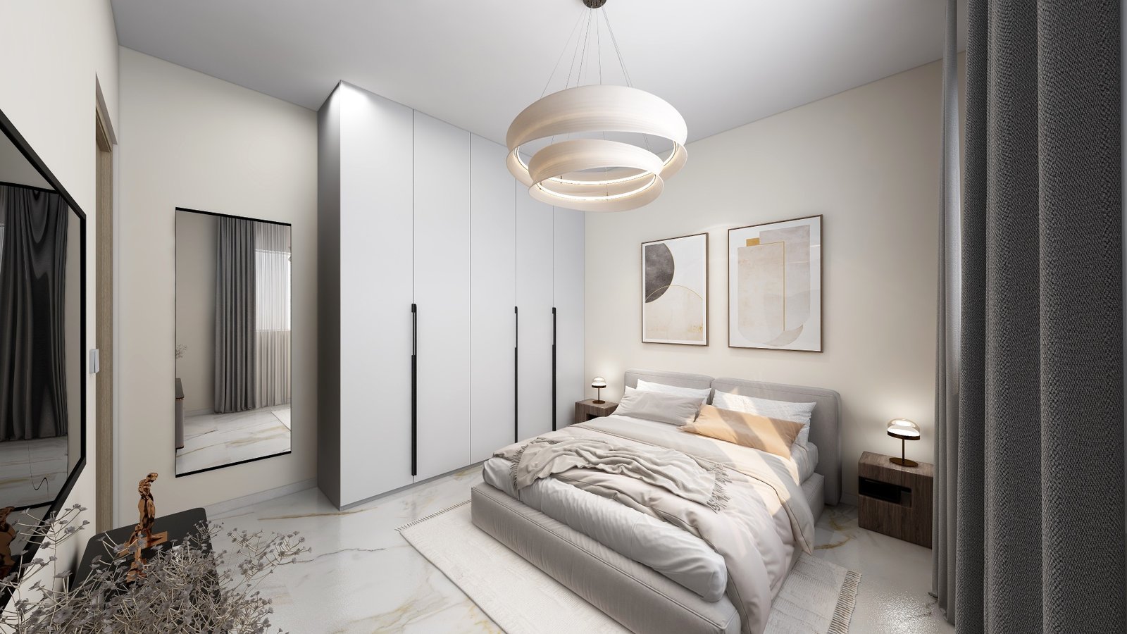 Contemporary Three-Bedroom Apartment in Pegeia