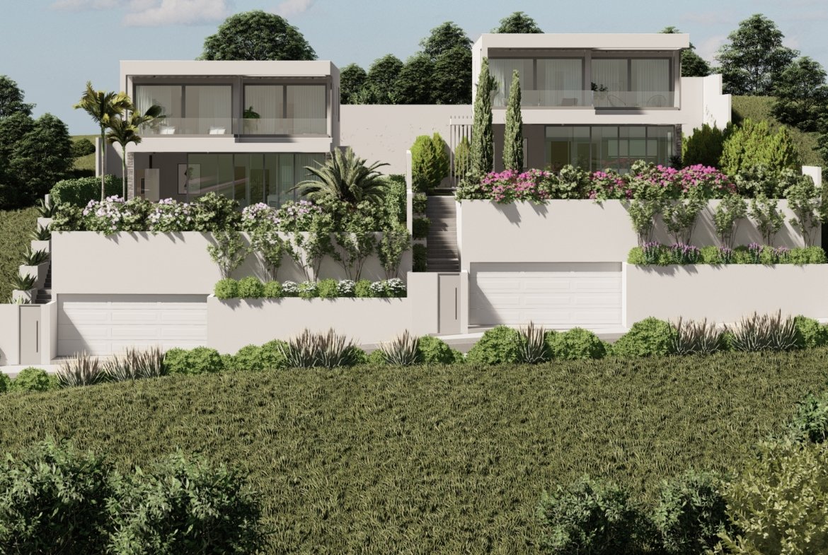 Four Bed Four Bath Luxury Villa with Sea Views in Geroskipou