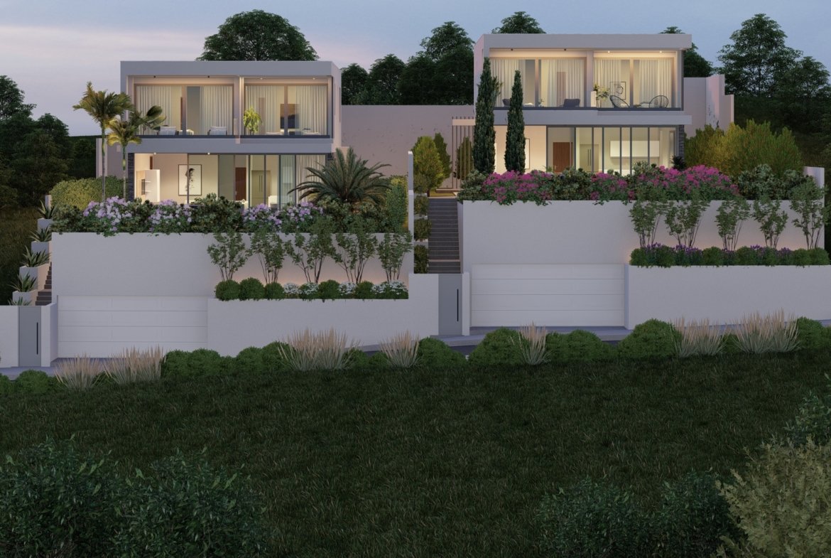 Four Bed Four Bath Luxury Villa with Sea Views in Geroskipou