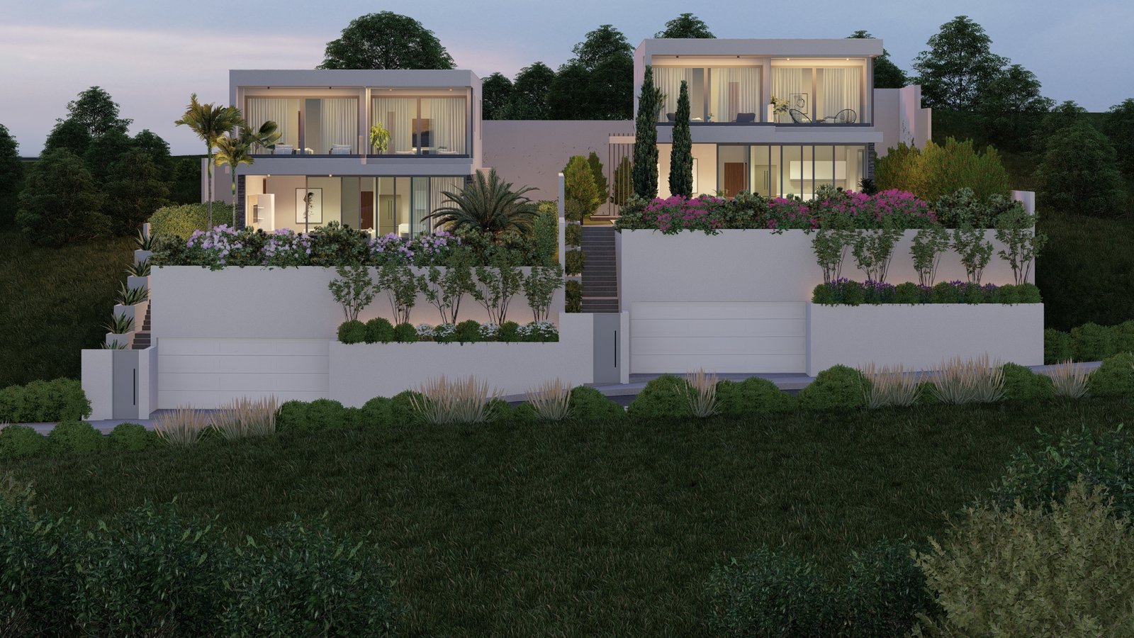 Four Bed Four Bath Luxury Villa with Sea Views in Geroskipou