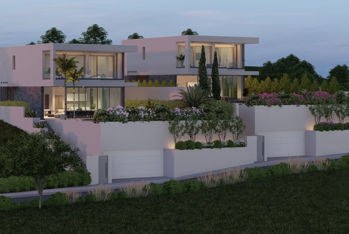 Four Bed Four Bath Luxury Villa with Sea Views in Geroskipou