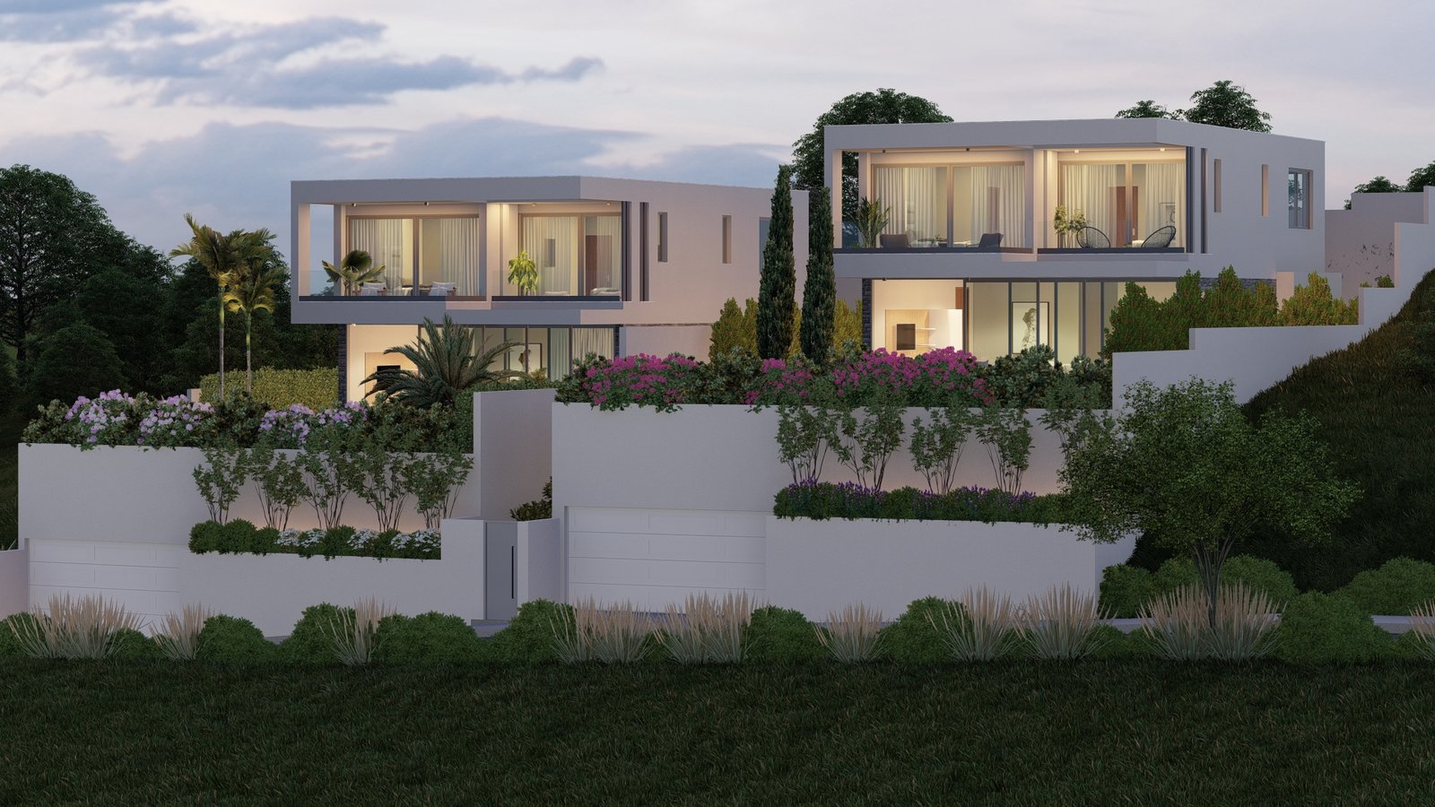 Four Bed Four Bath Luxury Villa with Sea Views in Geroskipou