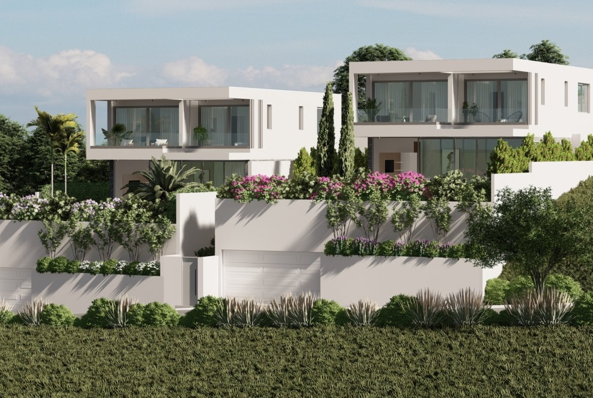 Four Bed Four Bath Luxury Villa with Sea Views in Geroskipou